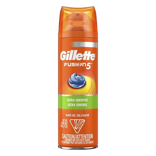 Image for Gillette Shave Gel, Ultra Sensitive,198gr from AJ Pharmacy/Convenience Store
