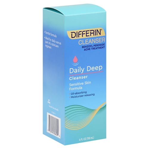 Image for Differin Cleanser, Daily Deep,4oz from AJ Pharmacy/Convenience Store